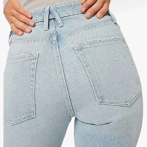 NWT Good American Good Boy Blue802 - Picture 3 of 10